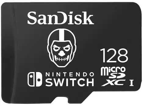 Карта памяти MicroSDXC 128GB SanDisk SDSQXAO-128G-GN6ZG для Nintendo Switch серии Fortnite