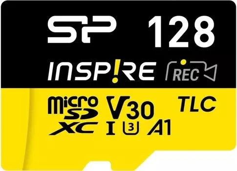 Карта памяти MicroSDXC 128GB Silicon Power SP128GBSTXLV3V1N Elite V30 A1