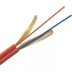 Кабель волоконно-оптический Lanmaster LAN-OFC-ZI2-M4-LS внутренний, ZIP cord, LSZH, 2 волокна, MM OM4, пурпурный