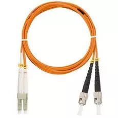 Патч-корд волоконно-оптический NikoMax NMF-PC2M2C2-LCU-STU-003 многомодовый 50/125мкм, ОМ2, LC/UPC-ST/UPC, двойной, LSZH нг(A)-HFLTx, 2мм, оранжевый,
