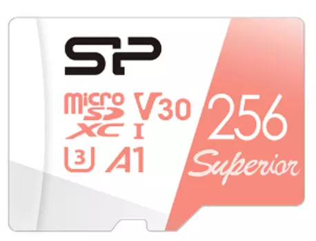 Карта памяти MicroSDXC 256GB Silicon Power Superior A1 Class 10 UHS-I U3 100/80 Mb/s