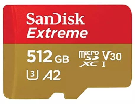 Карта памяти MicroSDXC 512GB SanDisk SDSQXAV-512G-GN6MN Ultra Class 10, UHS-I, W130, R 190 МБ/с, без