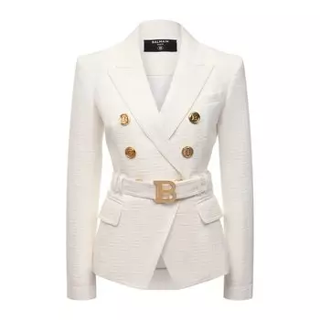 Хлопковый жакет Balmain