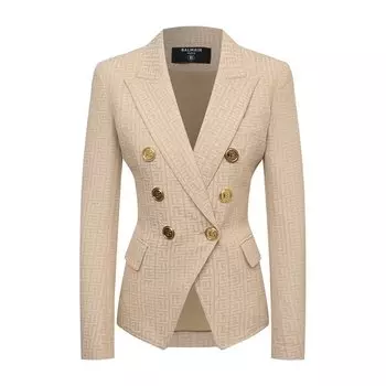 Хлопковый жакет Balmain