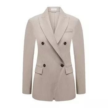 Хлопковый жакет Brunello Cucinelli