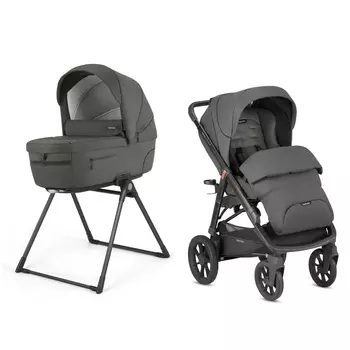 Коляска 2 в 1 Aptica System на шасси Aptica XT, CHARCOAL GREY Inglesina