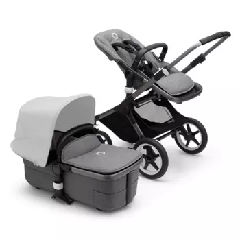 Коляска 2 в 1 Fox3 Base GRAPHITE/GREY MELANGE Bugaboo
