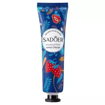 SADOER Крем для рук подтягивающий с экстрактом клубники 30.0
