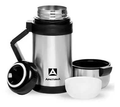 Термос Арктика 201-1000P, 1л, серебристый