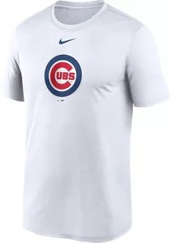 Мужская синяя футболка Nike Chicago Cubs с логотипом Fuse Legend