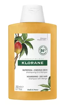 Klorane Шампунь с маслом манго, 200 мл (Klorane, Dry Hair)
