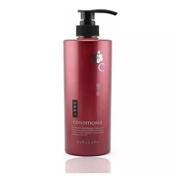 Kumano Cosmetics Кондиционер для сухих и сильно поврежденных волос Shiki-Oriori Камелия, 600 мл (Kumano Cosmetics, Кондиционеры для волос)