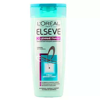L'Oreal Paris Шампунь для волос "3 Ценные глины", 250 мл (L'Oreal Paris, Elseve)