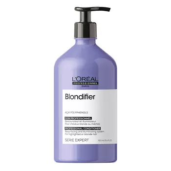L'Oreal Professionnel Кондиционер Blondifier Gloss для осветленных и мелированных волос, 750 мл (L'Oreal Professionnel, Уход за волосами)