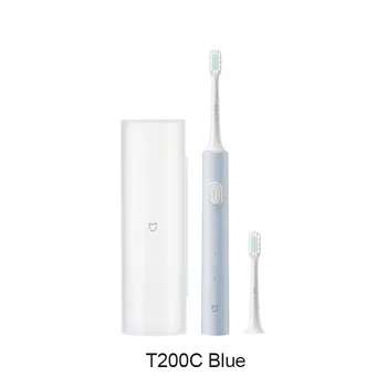 Xiaomi Mijia T200C электрическая зубная щетка набор умная звуковая зубная щетка перезаряжаемая IPX7 водонепроницаемый очиститель для отбеливания зубов розовый