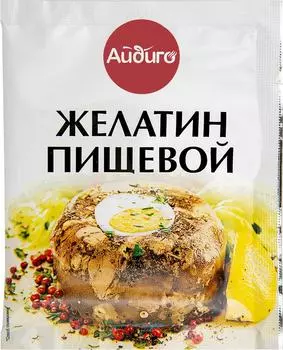 Желатин Айдиго пищевой 20г