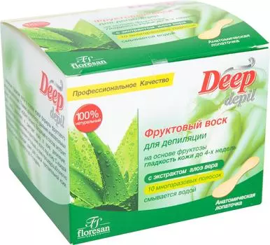 Воск для депиляции Floresan Deep depil фруктовый 350г