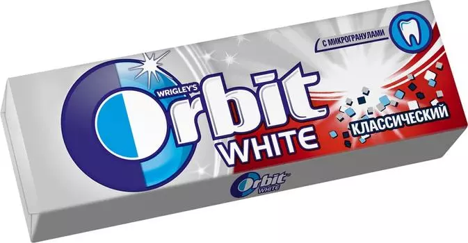 Жевательная резинка Orbit White Классический 13.6г