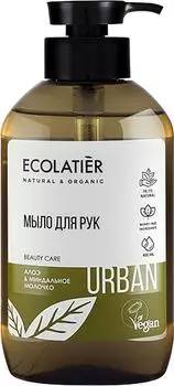 Жидкое мыло для рук Ecolatier Алоэ и Миндальное молочко 400мл
