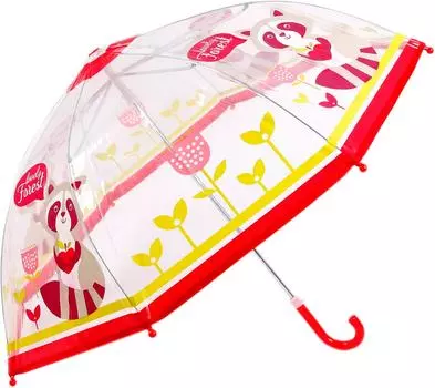 Зонт детский Mary Poppins Apple forest прозрачный