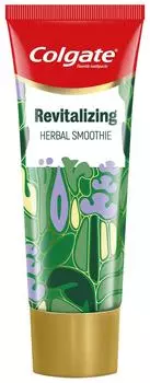 Зубная паста Colgate Herbal Smoothie Зеленый смузи с нотками трав и древесным оттенком освежающая 75мл