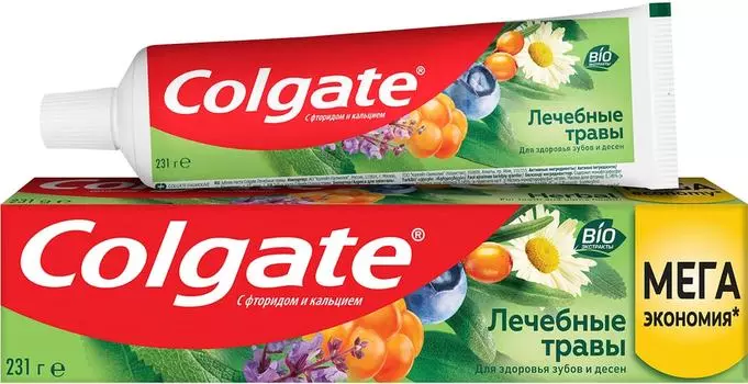 Зубная паста Colgate Лечебные травы для здоровья зубов и десен 150мл