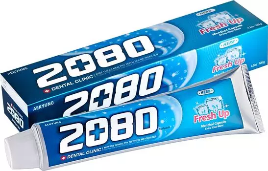 Зубная паста Dental Clinic 2080 Освежающая 120г