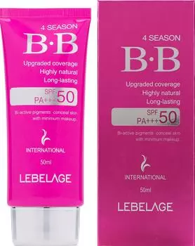 ВВ-крем для лица Lebelage солнцезащитный SPF50/PA+++ 50мл