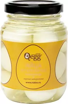 Яйца перепелиные Qegg Маринованные 240г
