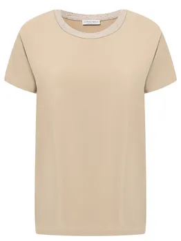 Футболка из вискозы LE TRICOT PERUGIA