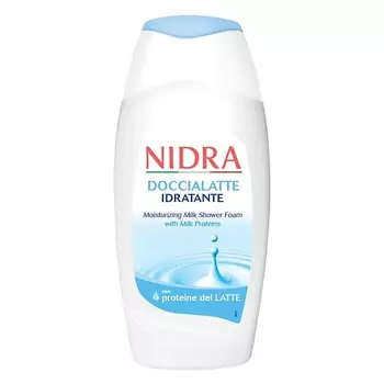 NIDRA Пена-молочко для душа с молочными протеинами увлажняющая 250.0