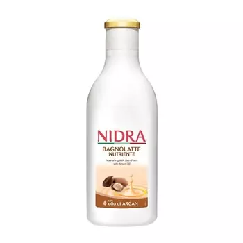NIDRA Пена-молочко для ванны с аргановым маслом питательная 750.0