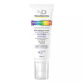 NEWDERMIS Дневной омолаживающий гель-крем с невидимым финишем SPF 50+ PPD24 75.0