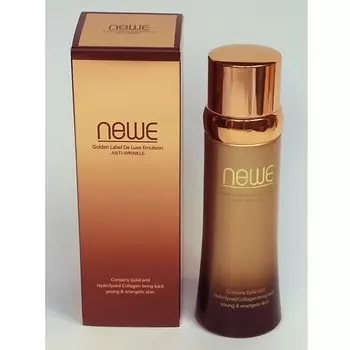 NEWE Эмульсия для лица с частицами золота Golden Label de Luxe 150.0