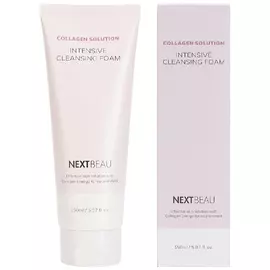 NEXTBEAU Омолаживающая очищающая пенка для умывания с гидролизованным коллагеном 150.0