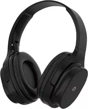Гарнитура Bluetooth Digma BT18B накладная черная оголовье