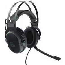 Гарнитура Gembird MHS-G700U игровая, 20-20 000Гц, 108дБ, 32Ом, кабель 2.5м, черная
