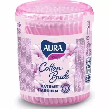Aura Beauty Палочки ватные 100 шт