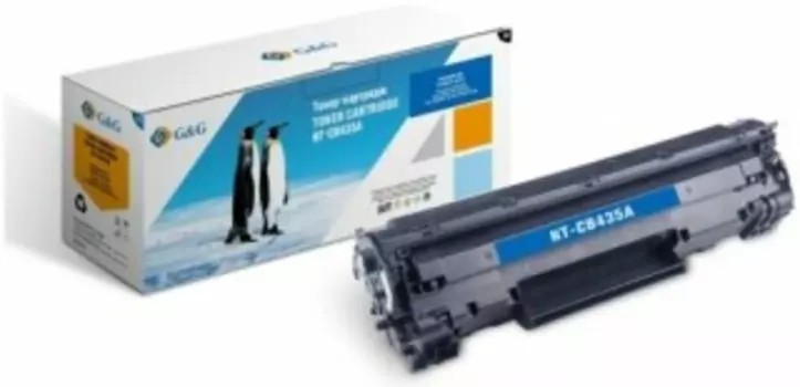 Расходный материал для печати G&amp;G NT-CB435A черный (Картридж)