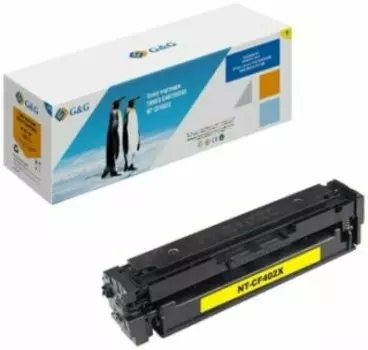 Картридж G&amp;G NT-CF402X желтый (Картридж)