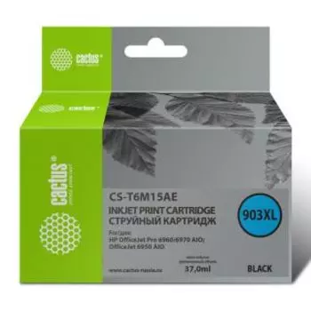 Картридж Cactus CS-T6M15AE черный N903XL