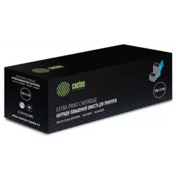 Картридж Cactus CS-TK1170-MPS черный