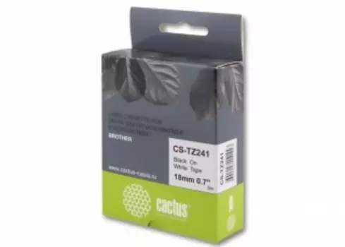 Картридж Cactus CS-TZ241 черный