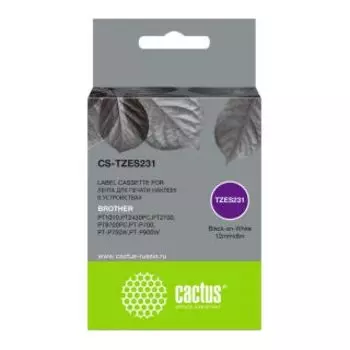 Картридж Cactus CS-TZES231 черный