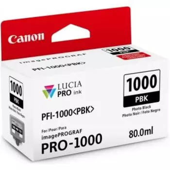 Картридж Canon PFI-1000 PBK черный Картридж