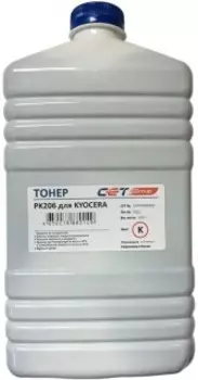 Тонер Cet PK206 OSP0206K-100 черный 100гр