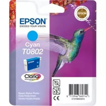 Картридж Epson C13T08024011 голубой