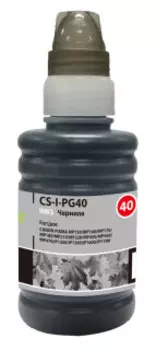 Чернила для картриджа Cactus CS-I-PG40 черный 100мл