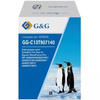 Картридж G&amp;G GG-C13T907140 черный (Картридж)