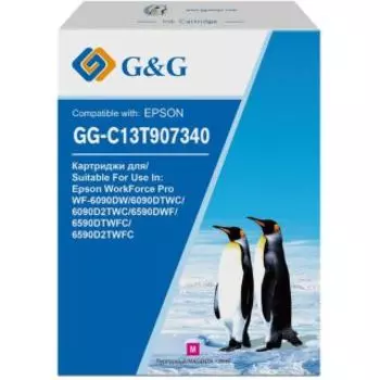 Картридж G&G GG-C13T907340 пурпурный
